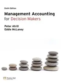 Management accounting for decision makers